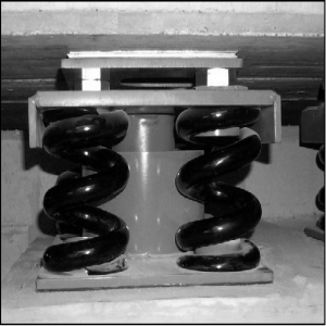 钢弹簧减震器